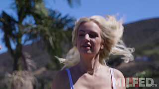 Step Mom and Step Son Training Gets Out of Hand