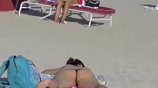 EW 56 - My friend likes to Flash those HUGE MELONS and shaved pussy lips. She's a horny wife that likes to be and Exhibitionist in front of voyeurs!