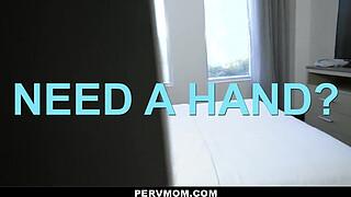 Foreign stepmom fucking stepson because her husband is cheating on her