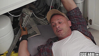 Horny MILF enjoyed hardcore anal sex and double penetration during hardcore gangbang with group of big penis workers