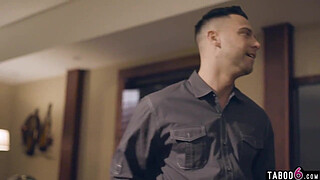 Older couple exchange to engage in group sex