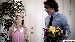 Innocent teen pays with her body in a hardcore gangbang