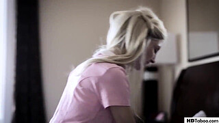 Innocent teen pays with her body in a hardcore gangbang