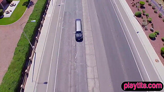 Real amateur couple test the limits at a swinger party