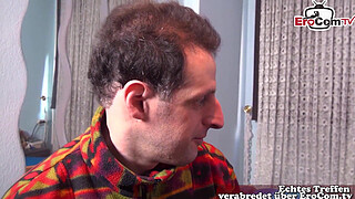 German housewife only gets sex in her own family