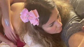 FUCKING OTHER MEN while i LOCK to my CUCKOLDING HUBBY and i do a HANDJOB to HIM!