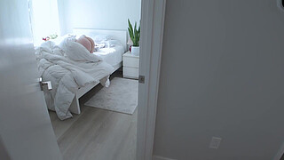 Sneaky Big Tits StepSis Swap with my Sex Doll Behind my Back