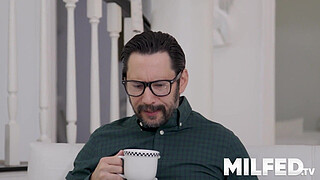 Hot MILF Step Mom Brandi Love Having a Rough Orgasm