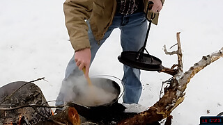 Swinger cowboy couple first time orgy with other couples