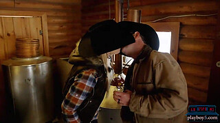 Swinger cowboy couple first time orgy with other couples