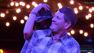 Swinger cowboy couple first time orgy with other couples