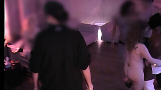 <censored> at french private party! <censored> in private evening.