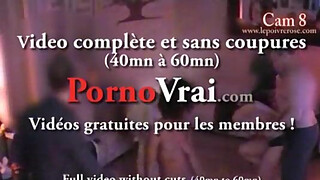 <censored> at french private party! <censored> in private evening.