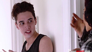 Busty step mom is desired by her