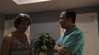 step Daughter gets fucked by black boyfriend in front of step Dad and step brother