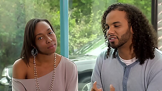 Black swinger couple fucks with other swinger couples