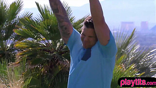 Cute wife tries a swinger club groupsex party and likes it