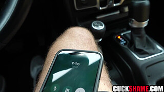 Cuckold husband spying on cheating wife