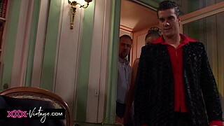 Vintage group sex between swingers