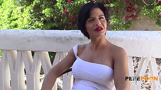 Busty MILF Nataly Quinn is back in porn and wants to show her body and fuck hard