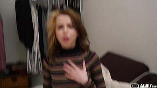 Kinky Family - I have her on camera walking around the house half-naked