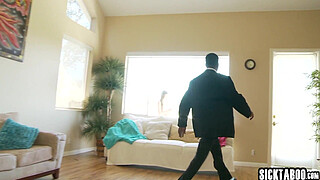 SickTaboo.com - Amazing big booty teen sucked big dick and enjoyed hardcore pussy fucking so her stepdad liked babes wet pussy and perfect oral sex by her