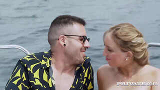 Summer Milfs Kim Davis & Lilli Vanilli enjoy their vacation but always welcome a huge dick that they devour together in this hot pussy fucking threeway! Full Flick & 100's More at Private.com!