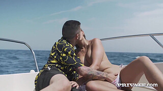 Summer Milfs Kim Davis & Lilli Vanilli enjoy their vacation but always welcome a huge dick that they devour together in this hot pussy fucking threeway! Full Flick & 100's More at Private.com!