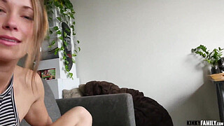 Kinky Family - I made a few pics of her masturbating