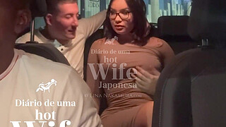 Hot Asian wife offered by cuckold husband as payment for Uber