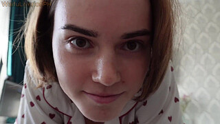 POV:I checked the camera and her mouth.