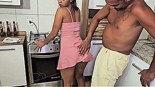 Young housewife asks her neighbor uncle for help.