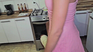 Young housewife asks her neighbor uncle for help.