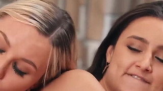 DigitalPlayground - Aidra Fox & Eliza Ibarra In A Smoking Hot Scene Rubbing Their Pussies Together
