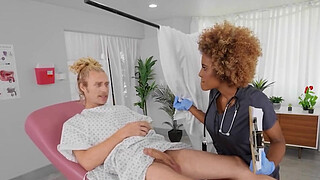 Brazzers - Nurse Intern Demi Sutra Won't Let Michael Reduce His Dick Size Without A Goodbye Blowjob
