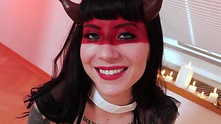 EvilAngel - Goth Charlotte's Devilish Double Anal Gangbang
