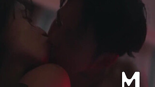 Trailer-When The Bad Boy Met The Girl-Lan Xiang Ting-MAN-0011-Best Original Asia Porn Video