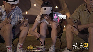 Trailer-First Time Special Camping EP3-Qing Jiao-MTVQ19-EP3-Best Original Asia Porn Video