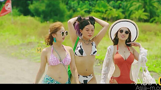 Trailer-Paradise Island-Li Rong Rong- MDL-0007-1-Best Original Asia Porn Video