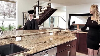 Responsible Stepson Gets A Sensual Gift