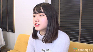 Japanese Rui Adachi is fucked in doggy style and loves that!