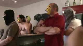 WIFE'S DREAM COMES TRUE AT CZECH GANG BANG