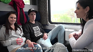 Swinger Action In Train - Alex Black