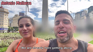 Argentinian Fitness Chick Gets Picked Up - Michelle