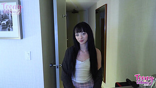 Brunette Babysitter Assistant Cecelia Taylor Creampied By Cheater Boss!