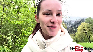 MyDirtyHobby - Amateur gives a public blowjob to a stranger