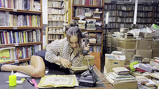 Librarian Monika Fox Hard Fucked Her Butt With Telephone Handset & Big Dildo With Prolapse & Squirt (Free)