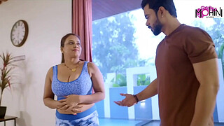 Indian bhabi get fucked by yoga teacher during training session real Hindi young amateur hardcore doggy style anal sex video