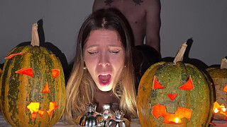 Squirt on Halloween night. Try Not to Cum Until the End!