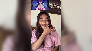 Petite Indian reacts to LITHICA THE SUCCUBUS